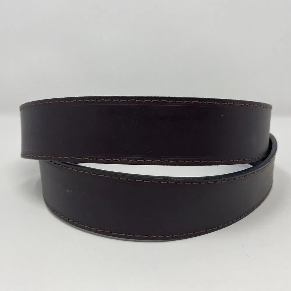 LEVI’S Signature Men’s 40 Reversible Casual Belt Black Dark Brown Bonded Leather